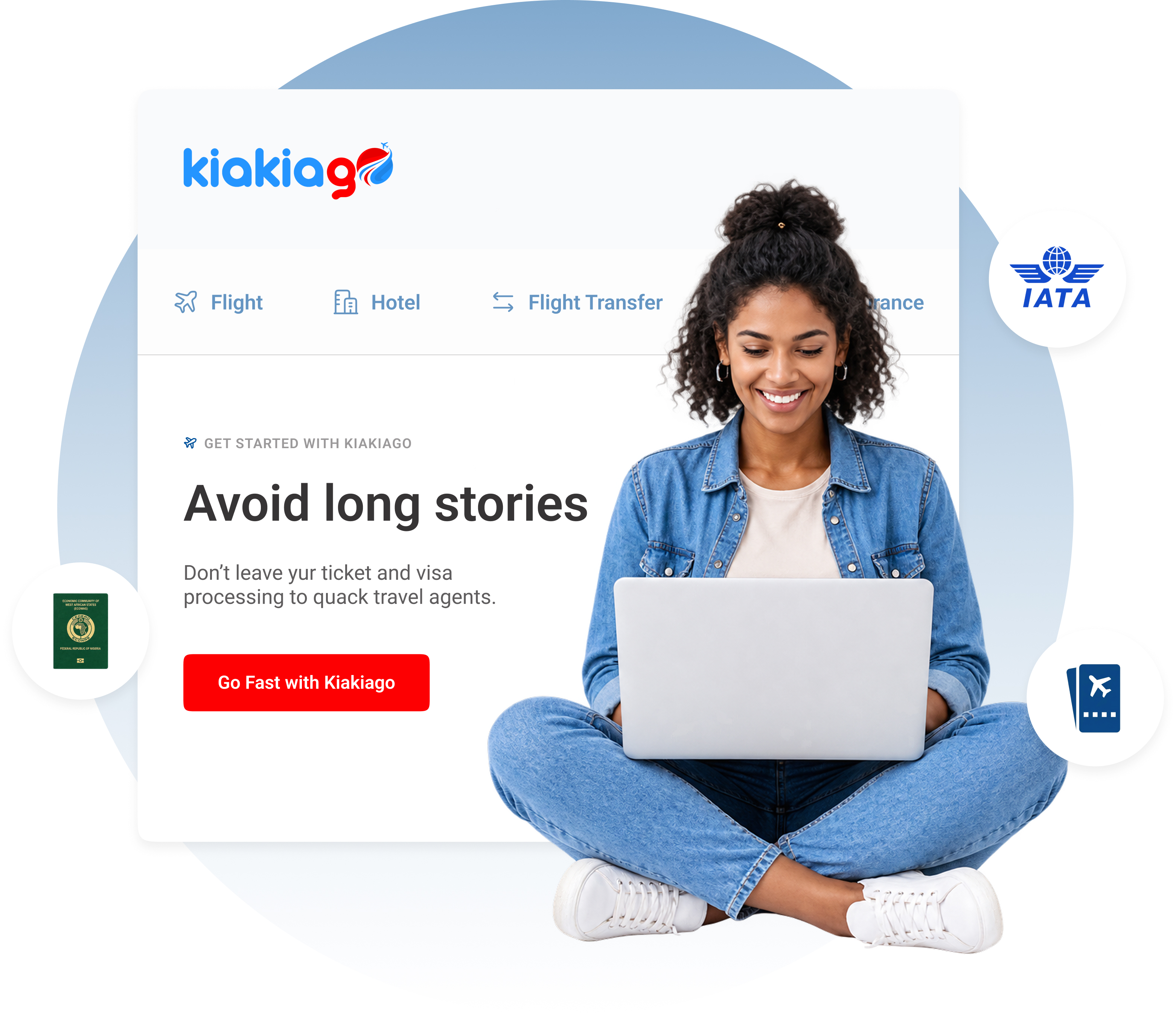 Experience seamless travel booking with Kiakiago